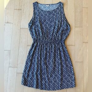 Jacqueline de Yong Ditsy Floral Smock Sleeveless Dress Size Medium